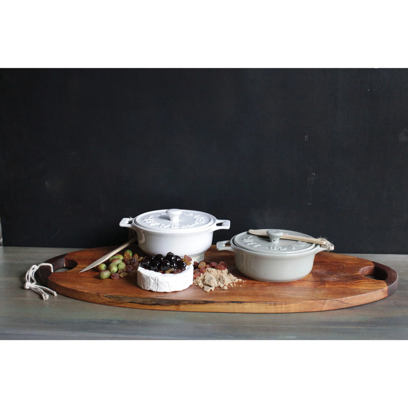 Stoneware Brie Baker Set