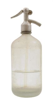 Found Used Seltzer Bottle