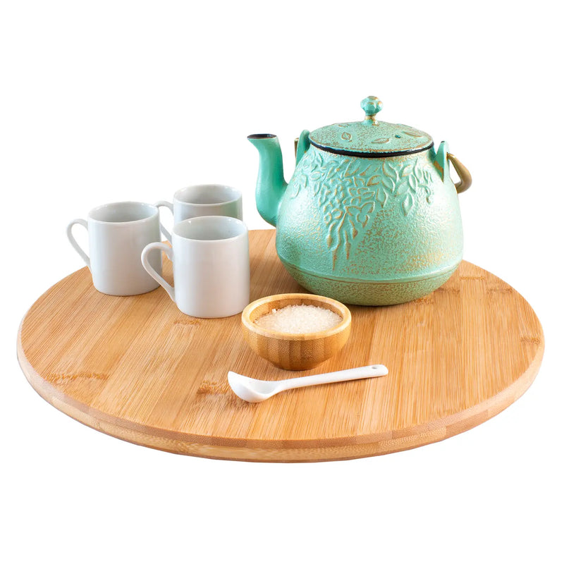 Tb Home Bamboo Lazy Susan Turntable
