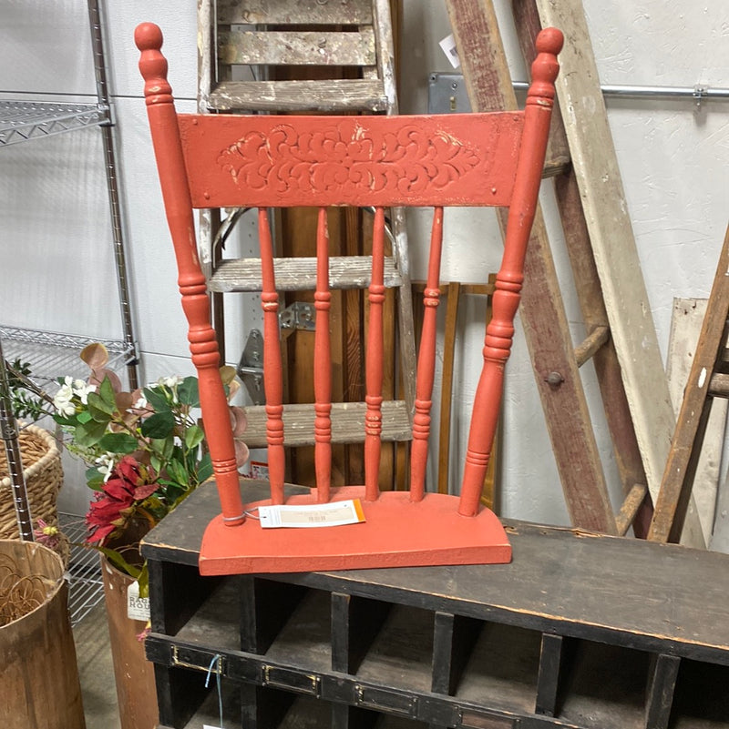 Coral Rocking Chair Shelf