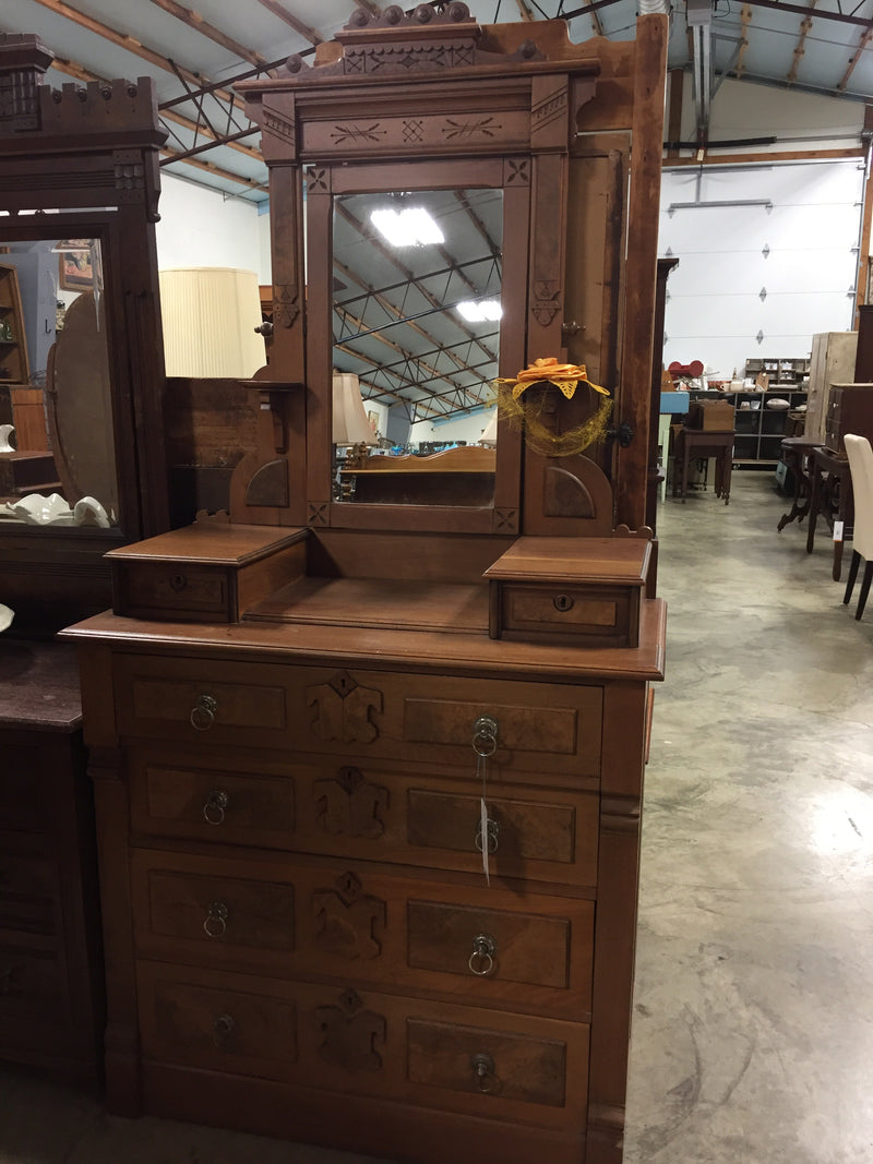 Gorgeous Chest w Mirror & Glove Boxes