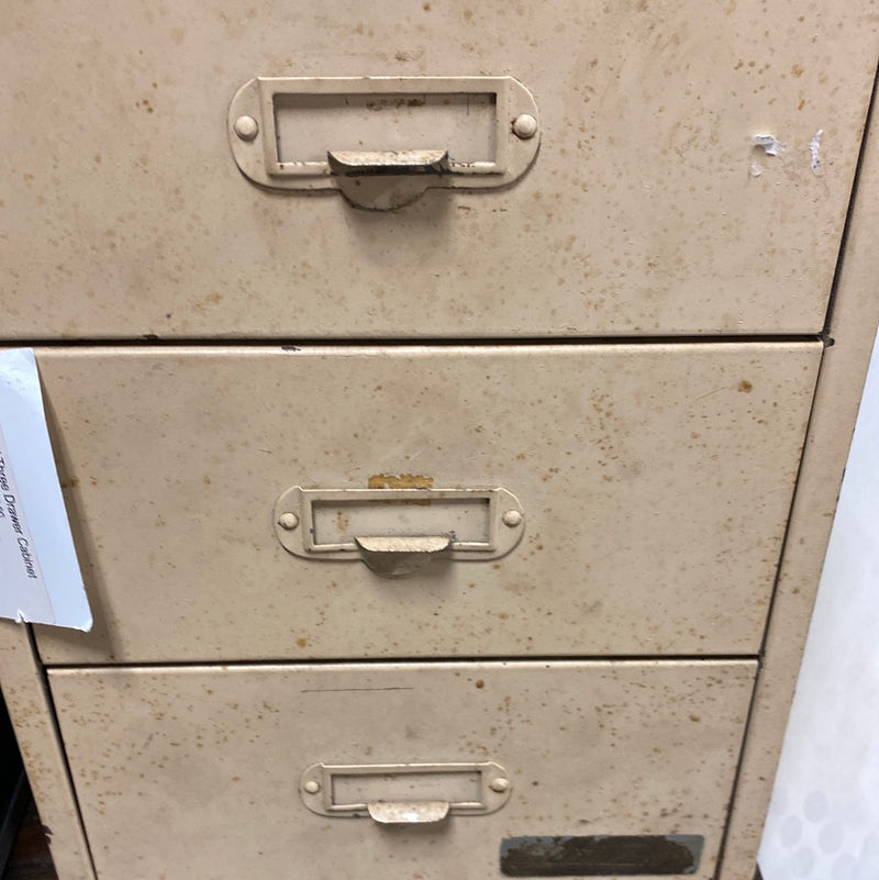 Metal Three Drawer Cabinet