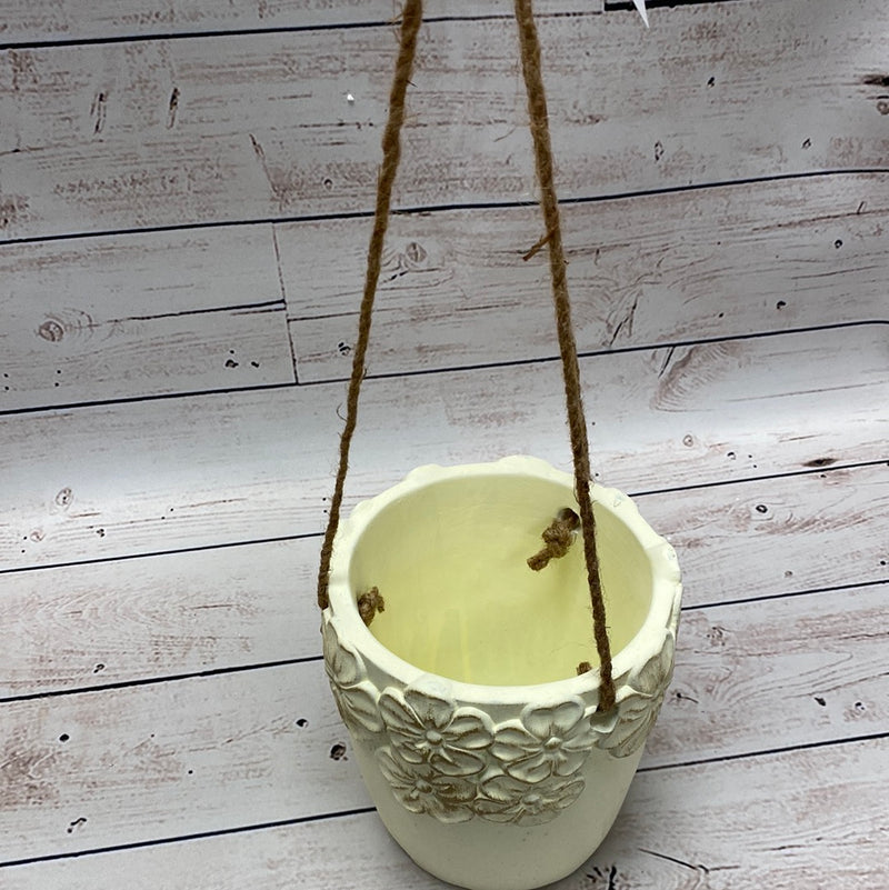 Flowery Hanging Planter