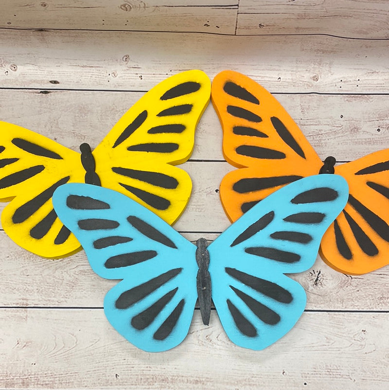Wood Butterfly Wall Decor