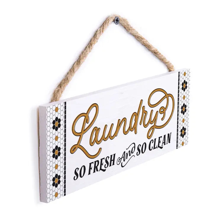 Laundry Hanging Sign