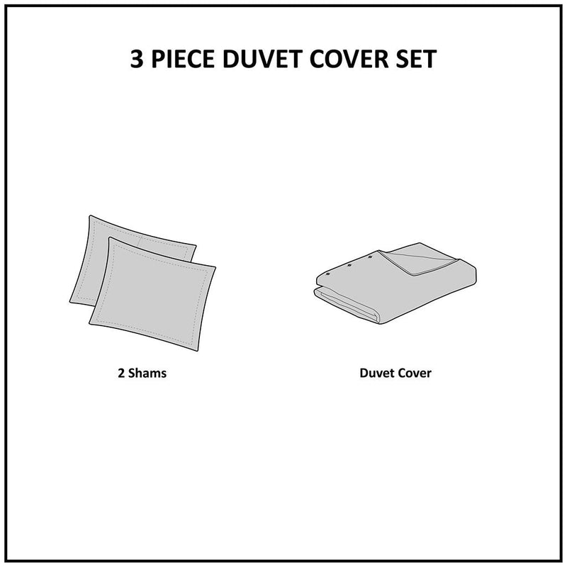 New Cotton Printed Duvet Cover Set