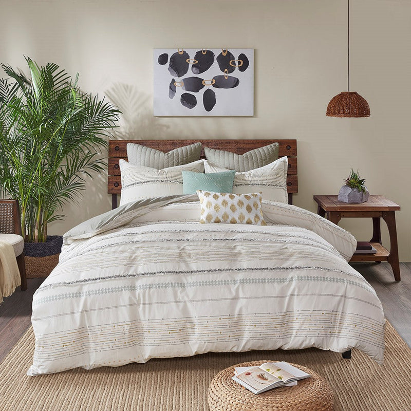 New Cotton Printed Duvet Cover Set