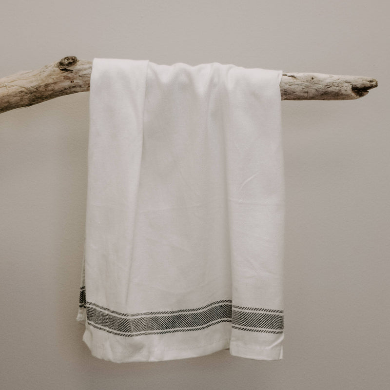Horizontal Striped Tea Towel